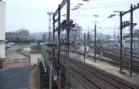 Nancy - A la gare - Le dépôts des machines