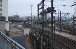 Nancy. Vue sur la Gare