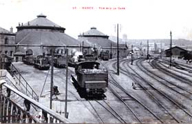 Nancy. Vue sur la Gare