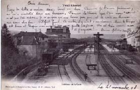 Toul illustré - Intérieur de la Gare