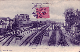 La Lorraine illustrée - Toul - Intérieur de la Gare