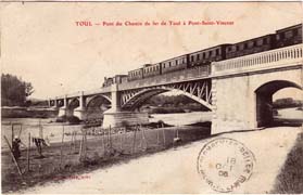 Toul - Pont du Chemin de fer de Toul à Pont-Saint-Vincent